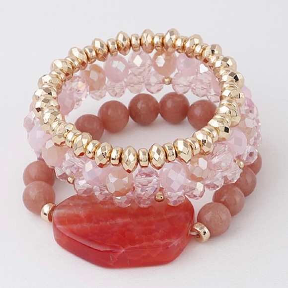 Stone Stack Bracelets - Picture 2 of 3